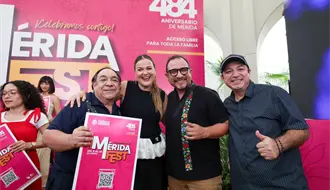 Mérida Fest 2026: presentan cartelera para celebrar los 484 años de la ciudad