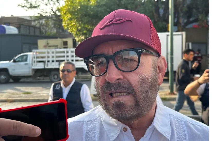 Raúl Quiroga Álvarez, secretario de Recursos Hidráulicos de Tamaulipas. Foto: Daniel Espinoza