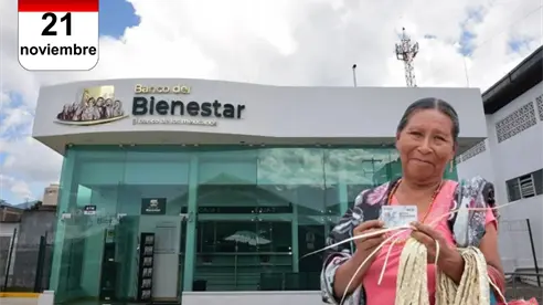 Pensión Bienestar: ¿Quién cobra hoy viernes 21 de noviembre de 2025?