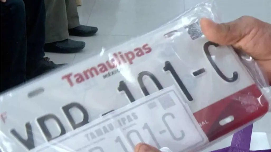 Placas vehiculares en Tamaulipas: ¿Qué puede pasar si circulas con una sola placa?