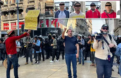 Riña en la marcha de la Generación Z deja cinco detenidos en CDMX