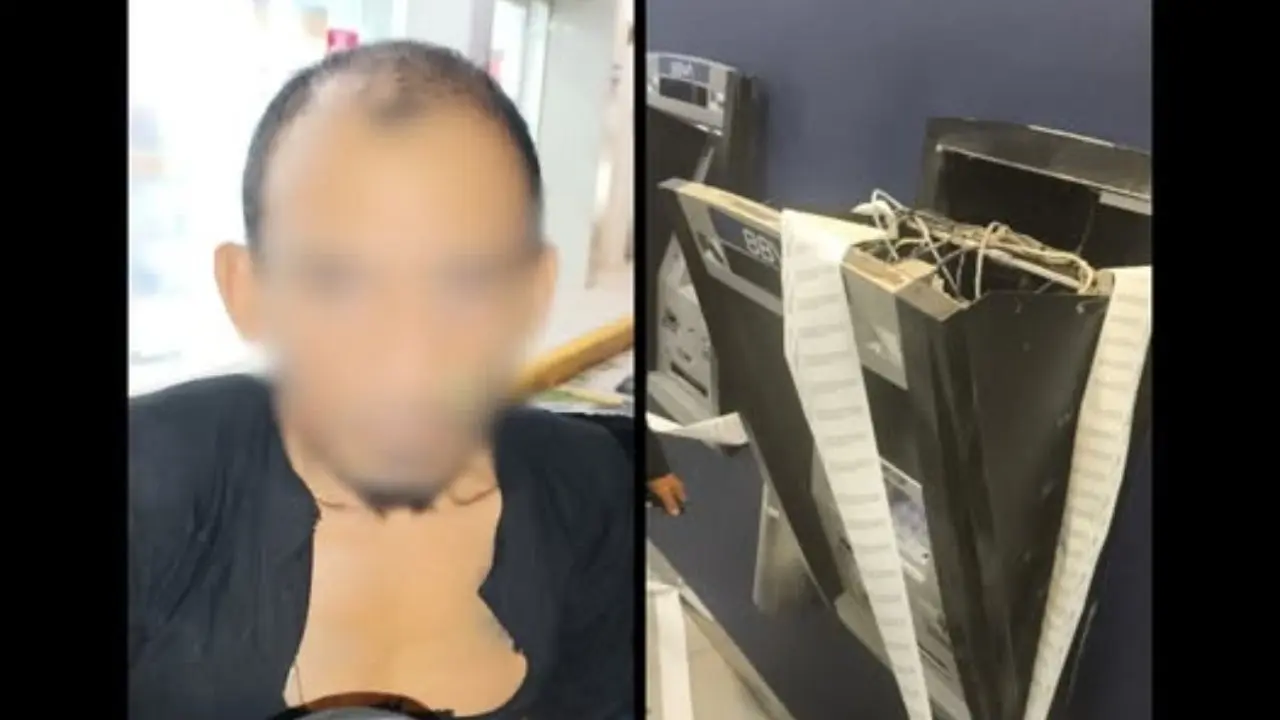 Detenido en el lugar de los hechos Foto: SSP