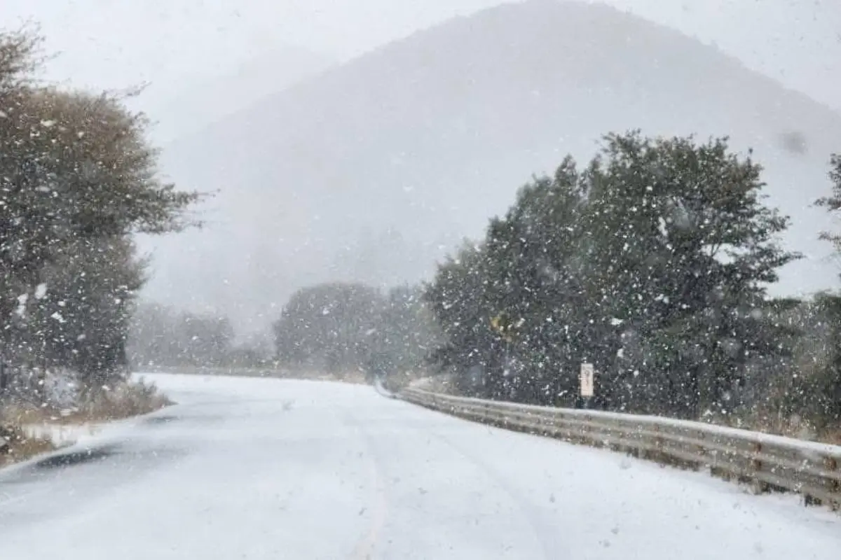 Tormenta invernal Foto: X(Twitter) @AlfonsoDurazo