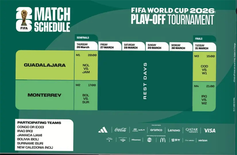 Mensaje en redes sociales que anunció los encuentros rumbo al Mundial en la entidad Foto: POSTAMX