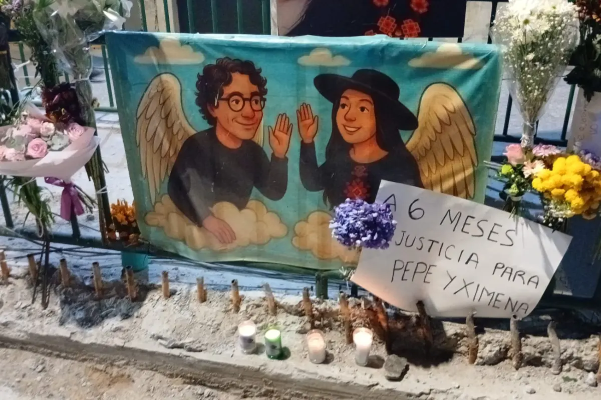 Homenaje a colaboradores de Clara Brugada asesinados en CDMX. Foto: Luis Antonio Alfaro