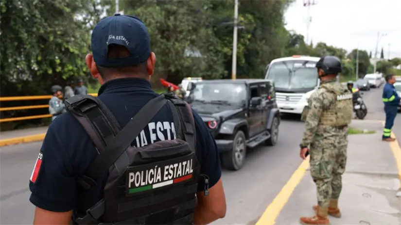 imagen recuadro Elemento de seguridad de Puebla, FOTO: X (Secretaría de Seguridad Pública Puebla)