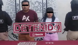 Detienen a presuntos implicados en robo de caja fuerte en García