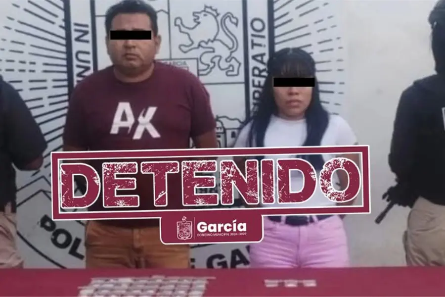 Detienen a presuntos implicados en robo de caja fuerte en García