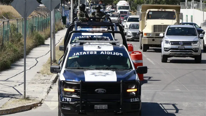imagen recuadro Elemento de seguridad de Puebla, FOTO: X (Secretaría de Seguridad Pública Puebla)