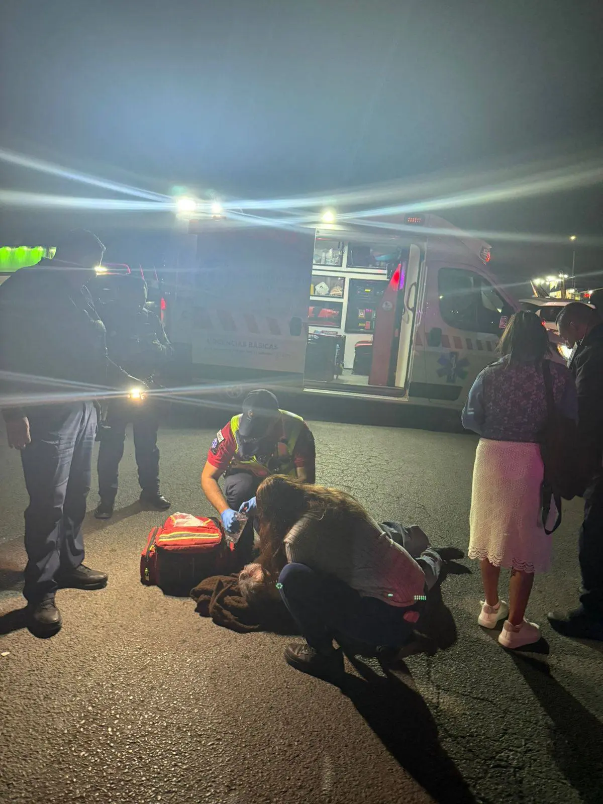 imagen recuadro El adulto mayo habría sido traladodado en estado grave, pero con vida, al hospital. /Foto: Disciple Noticias