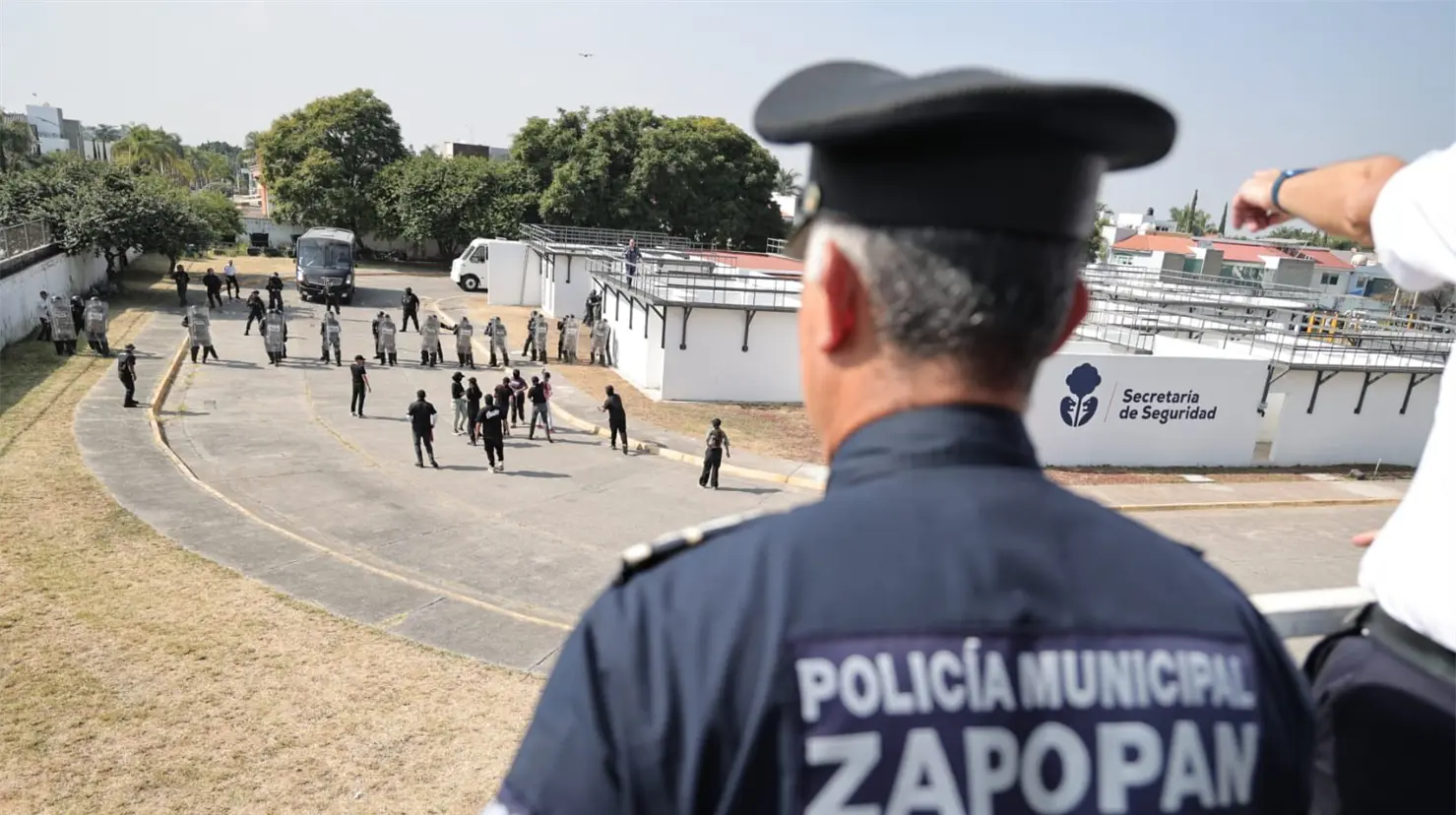 Elementos de la policía de Jalisco reciben capacitación para el Mundial 2026, FOTO:  redes sociales | Facebook (Policía de Zapopan)