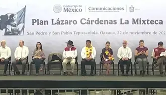 Claudia Sheinbaum presenta plan en La Mixteca de Oaxaca; busca impulsar desarrollo regional