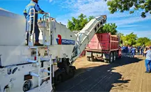 Reencarpetado en La Paz llega a Villas del Encanto; el programa cubrirá 14 vialidades en la ciudad