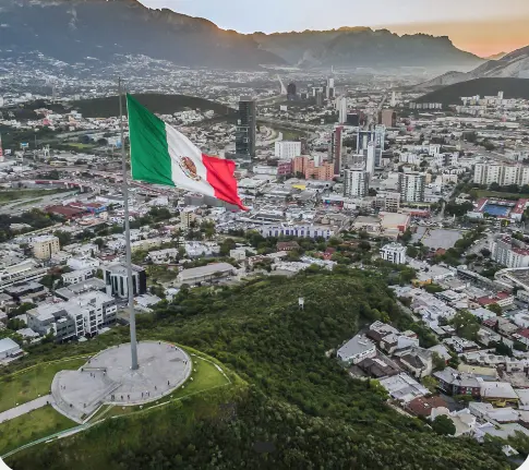 Mirador del Asta Bandera. Foto: Nuevo León Travel.