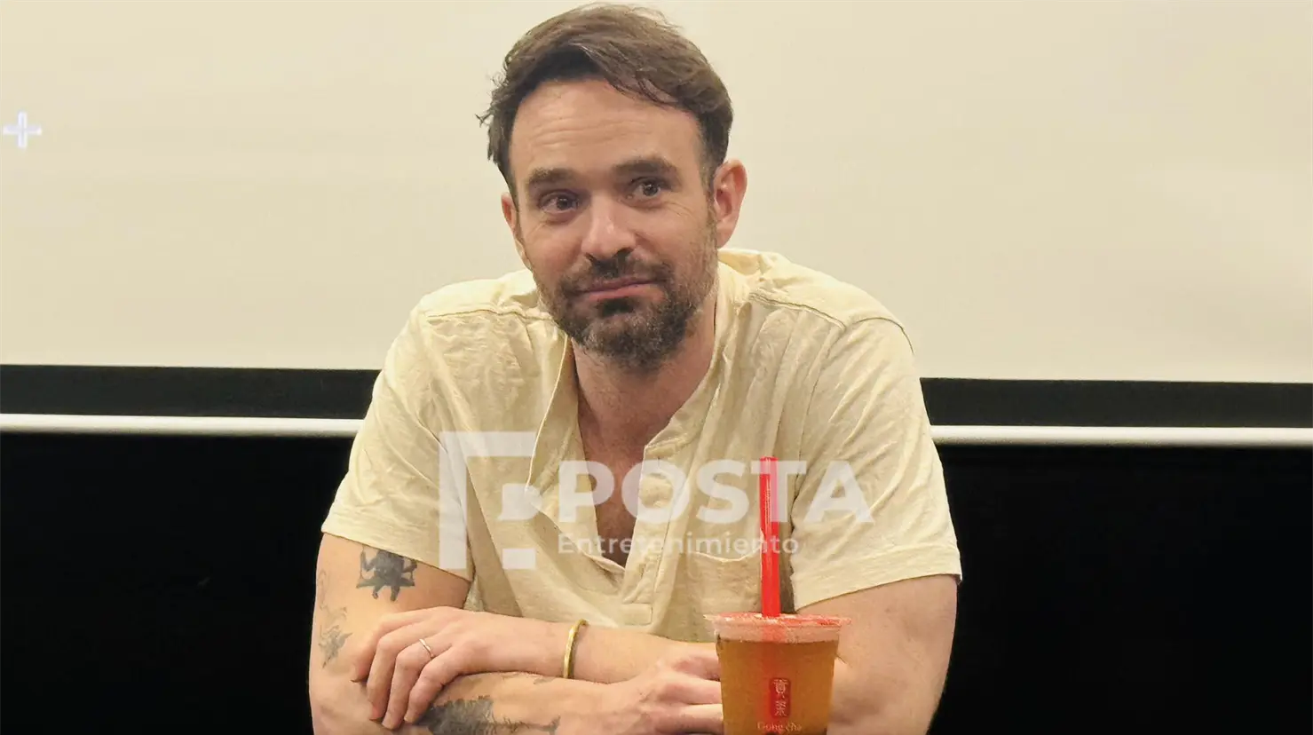 Charlie Cox durante la conferencia de La Conve 64 en Monterrey. Foto: Mauricio Morales