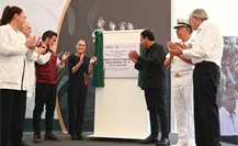 Claudia Sheinbaum inaugura hospital del IMSS y estación del Tren Interoceánico en Chiapas