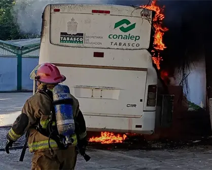 Alumnos del CONALEP causan disturbios en Villahermosa, Tabasco; exigen pagos de becas