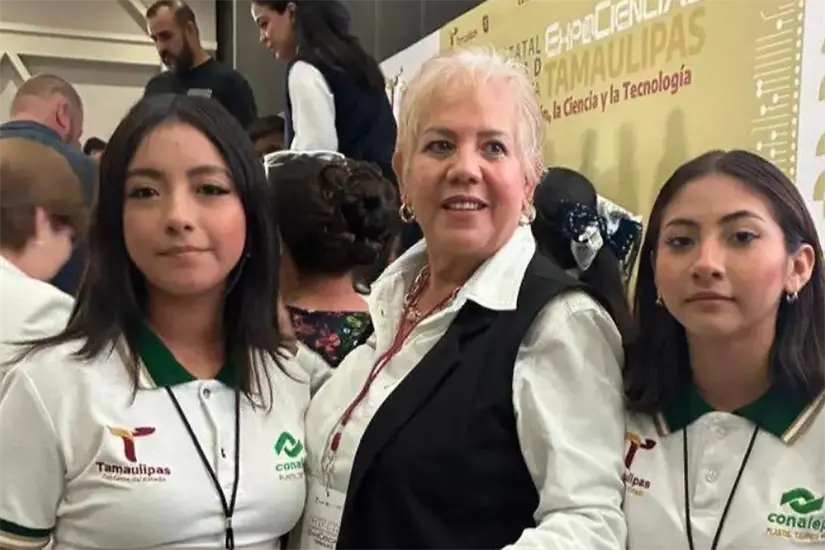 Alumnas creadoras del bloqueador solar imagen recuadro