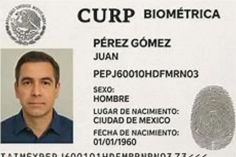 CURP Biométrica Foto: Unsplash