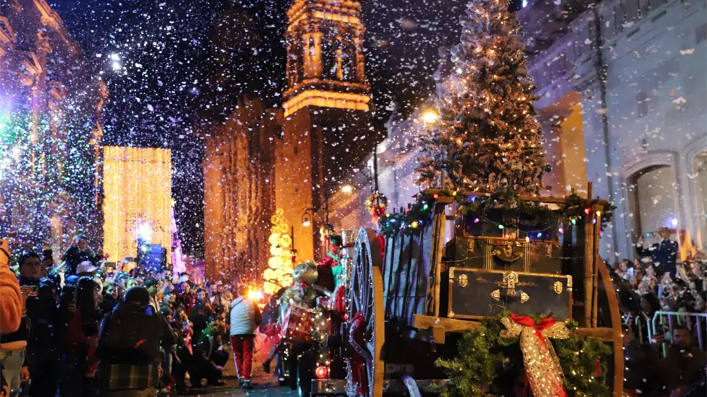 Festival de Luces 2025 en Zacatecas tendrá desfile navideño, ¿cuándo será?