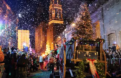 Festival de Luces 2025 en Zacatecas tendrá desfile navideño, ¿cuándo será?