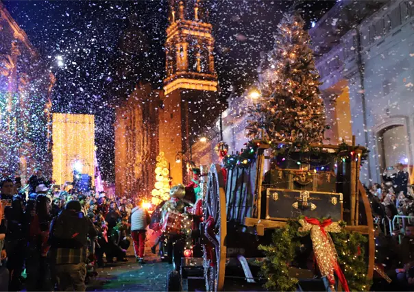 Festival de Luces 2025 en Zacatecas tendrá desfile navideño, ¿cuándo será?