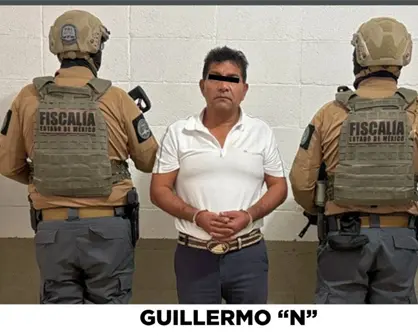 Detienen en Ecatepec a Guillermo "N" tercer implicado en huachicoleo de agua en Edoméx