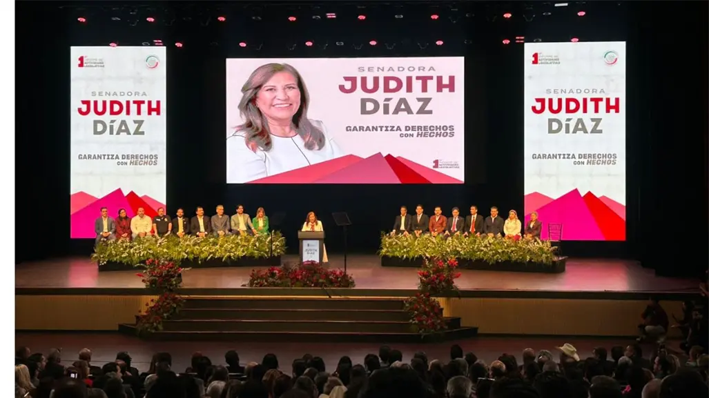 Judith Díaz rinde su Primer Informe: destaca 20 reformas y apoyos para Nuevo León