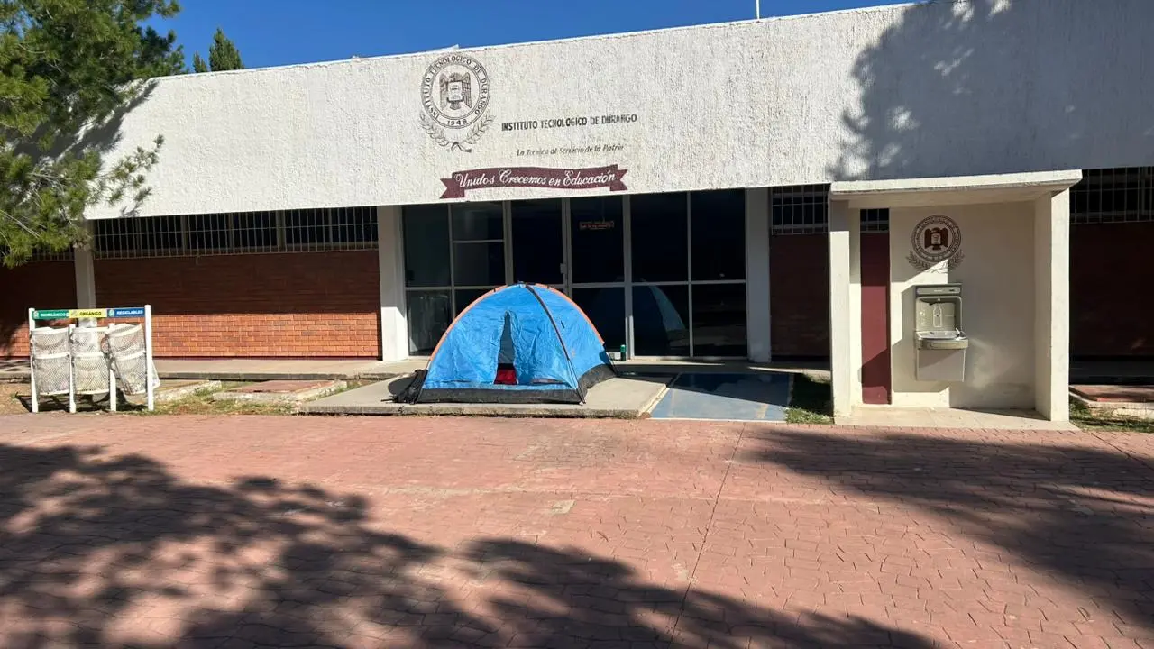 Paro estudiantil en el ITD en 2025 | Foto: Alejandro Ávila