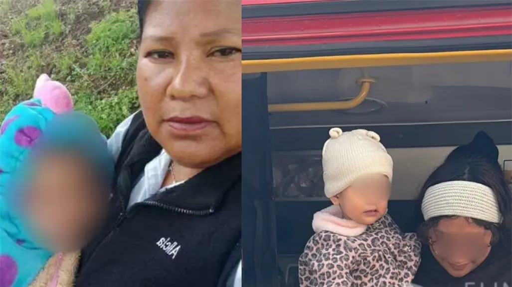 Jazlyn, bebé rescatada por su abuelita de la explosión del Puente de la Concordia regresó a México