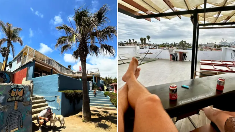 Imágenes compartidas por los surfistas durante su recorrido por Ensenada y Rosarito, antes de su desaparición. Foto: @callum10robinson / Instagram