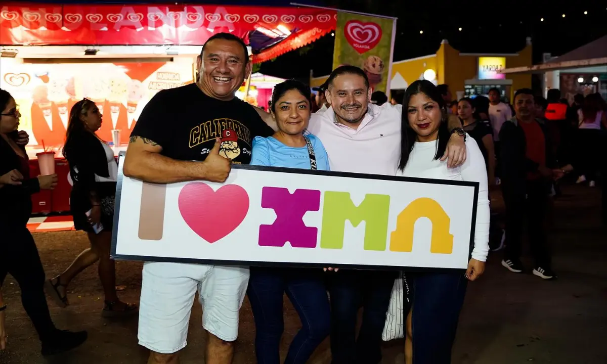 Asistentes a la Feria Yucatán Xmatkuil 2025. Foto: Feria Yucatán