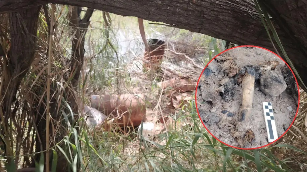 Hallan presunto sitio de exterminio con restos calcinados integrantes del Colectivo Amor por los Desaparecidos