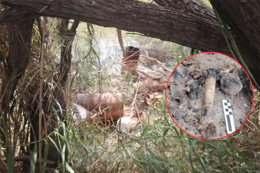 Hallan presunto sitio de exterminio con restos calcinados integrantes del Colectivo Amor por los Desaparecidos