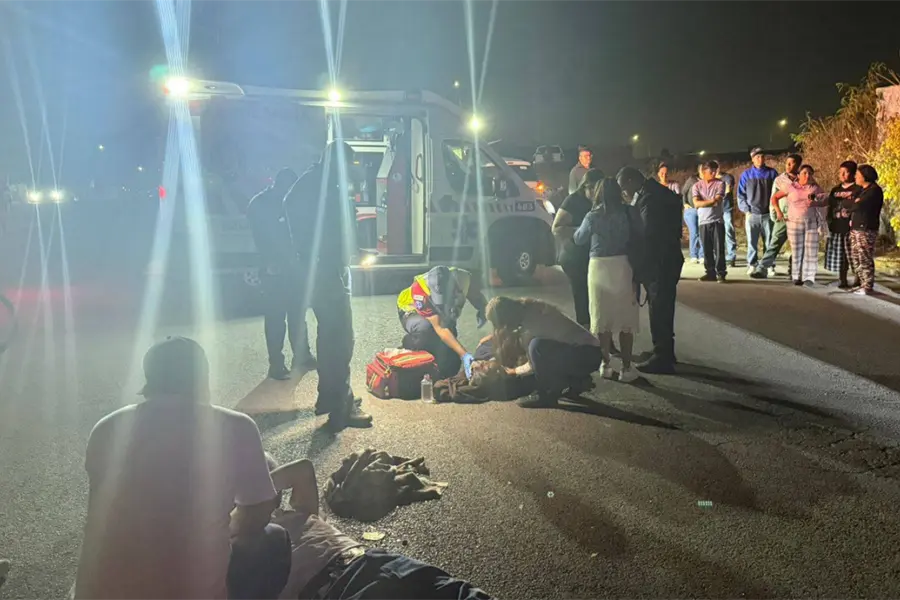 Menor en Ramos Arizpe arrolla a adulto mayor con su motocicleta; le quita la vida