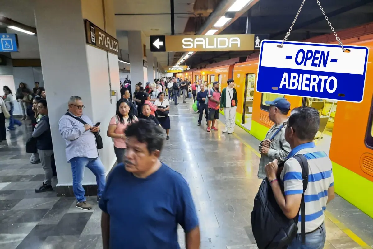 La Línea 12 vuelve a operar de manera normal. Foto: Cortesía