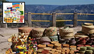 Ofrecen en Saltillo y Ramos Arizpe artesanías rarámuri a cambio de despensa