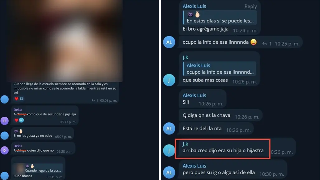 Colectivo DLR de Oaxaca descubrió red de pedofilia en Telegram
