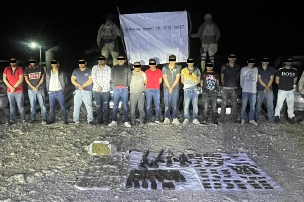 Más de mil personas detenidas por cometer delitos en 2025 en Tamaulipas. Foto: Secretaría de Seguridad Pública