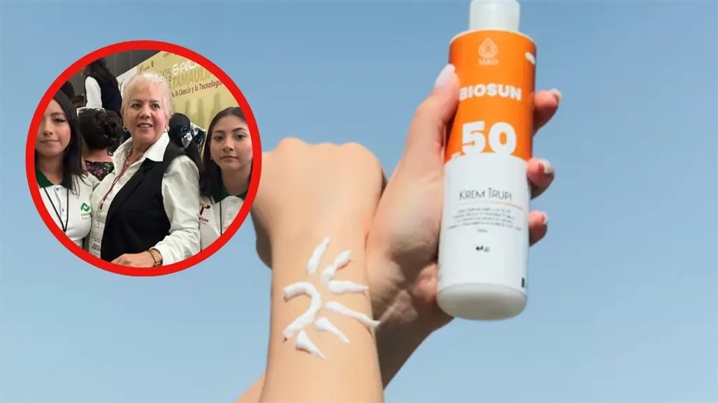 Jóvenes de Tamaulipas crean un protector solar amigable con el medio ambiente