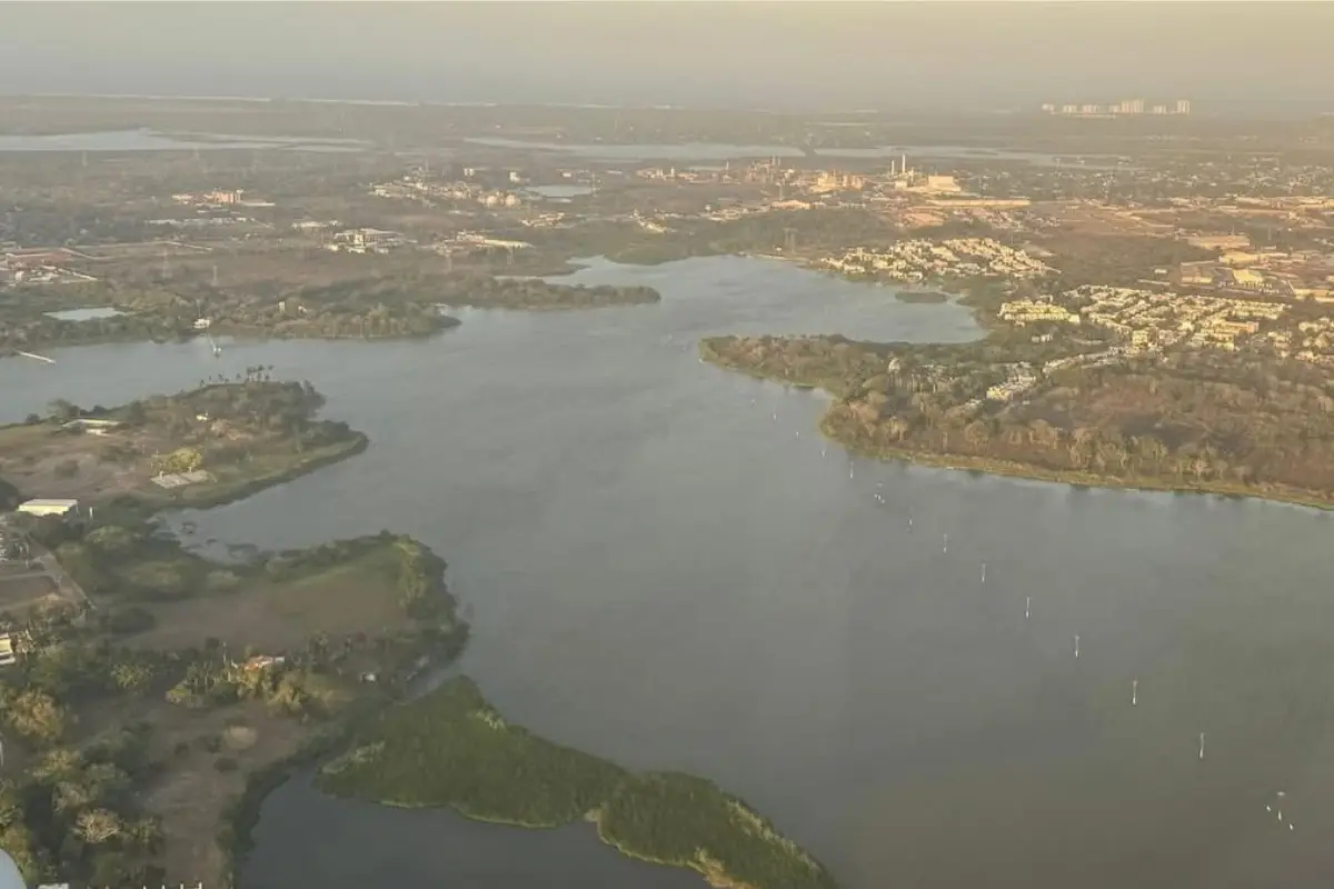El dique El Moralillo busca garantizar agua potable del sistema lagunario para las próximas décadas. Foto: Axel Hassel
