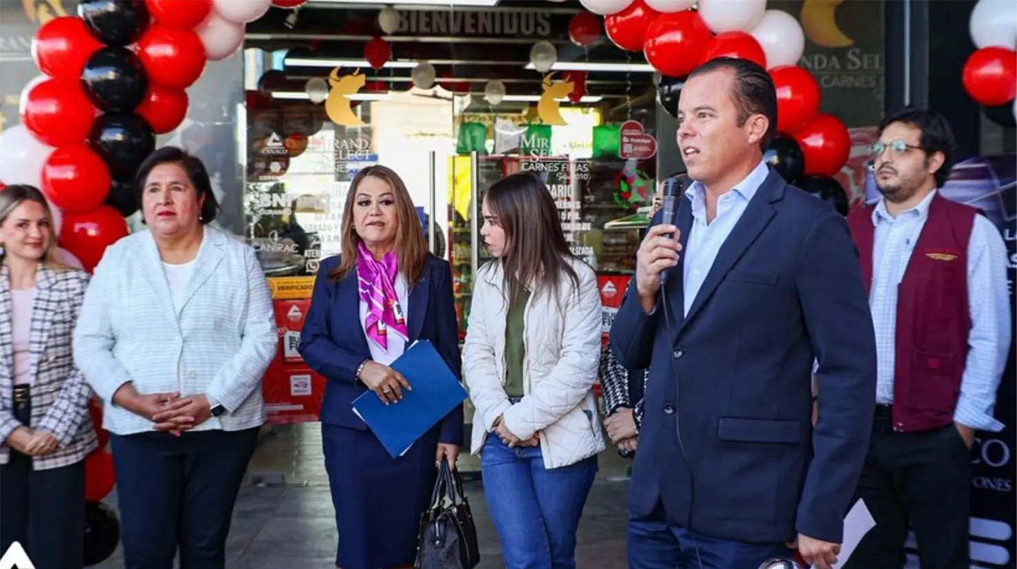 Sergio Sánchez López, presidente de la Canaco Durango, habla sobre los resultados de El Buen Fin. | Foto: Canaco Durango.