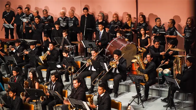 imagen recuadro El concierto será este 22 de noviembre en el Centro Cultural Tamaulipas | Foto: Banda Sinfónica Comunitaria