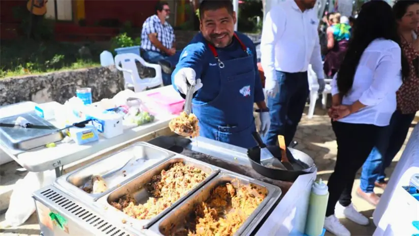 Machaca recién preparada, tradición que da identidad a las comunidades rurales del sur del estado. Foto: Gobierno del Estado de  BCS