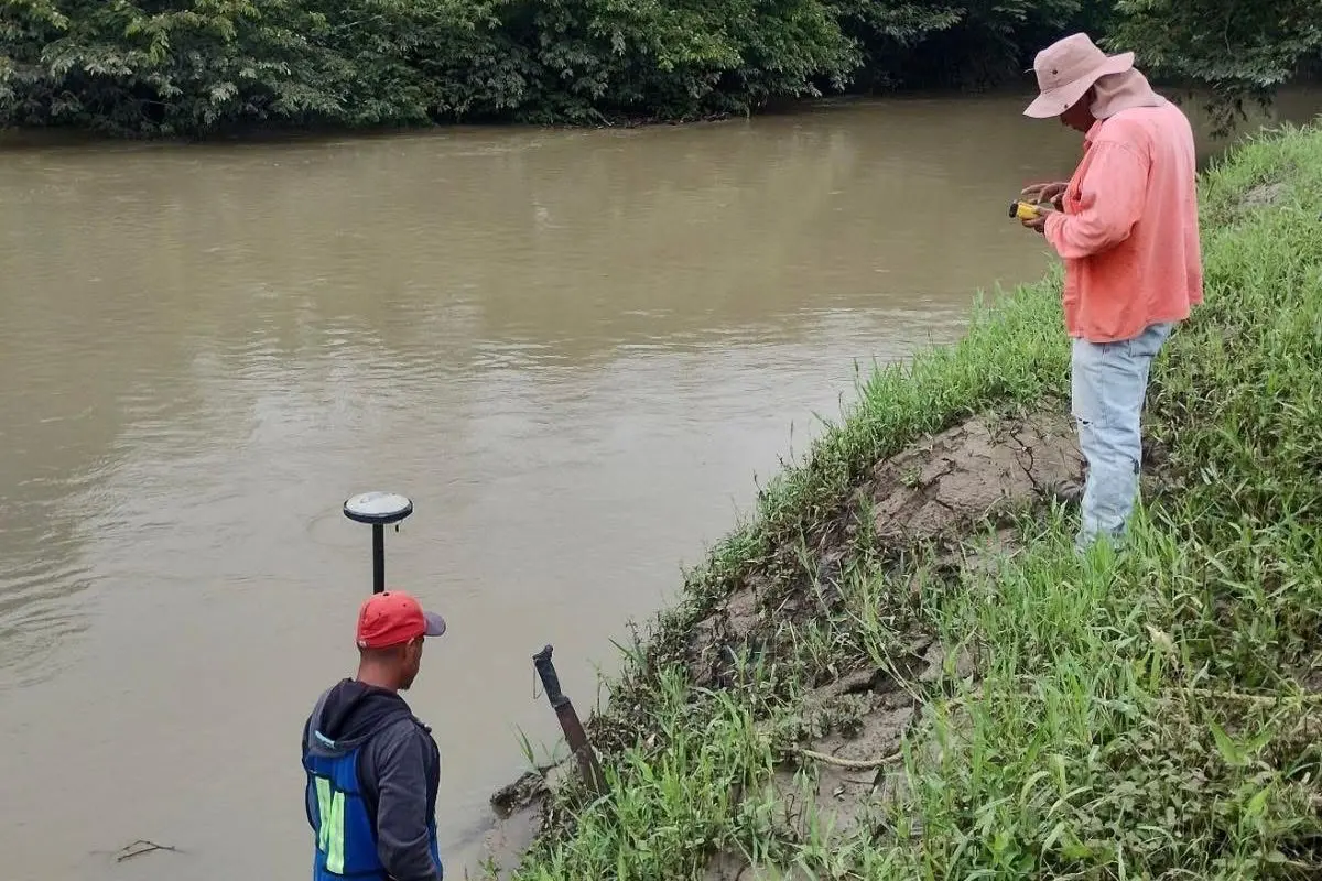 La topobatimetría permitirá determinar las necesidades de azolve de las lagunas en el sur de Tamaulipas. Foto: Axel Hassel