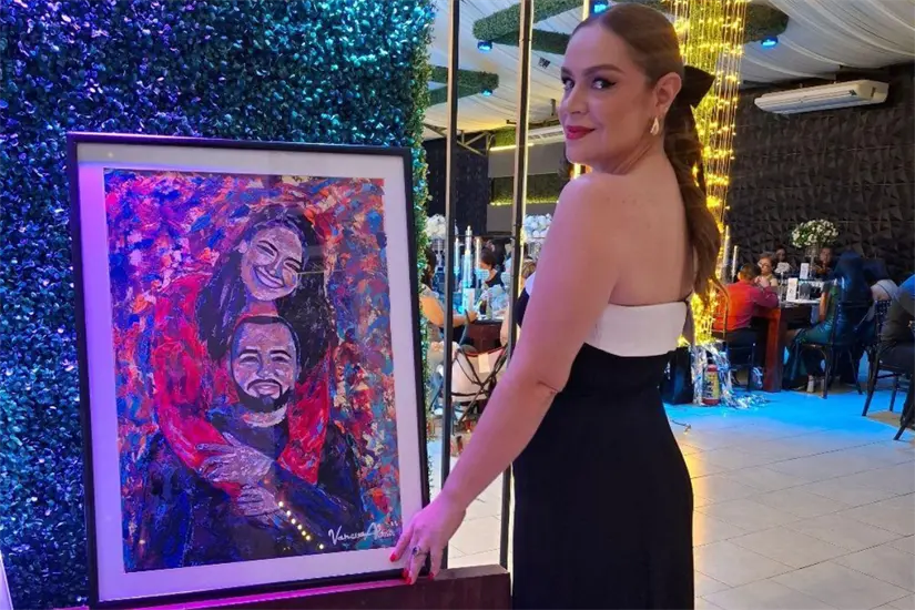 imagen recuadro Vanessa Alonso: Resiliencia, pintura y el secreto para emprender en Tamaulipas. FOTO | Facebook Vannesa Alonso