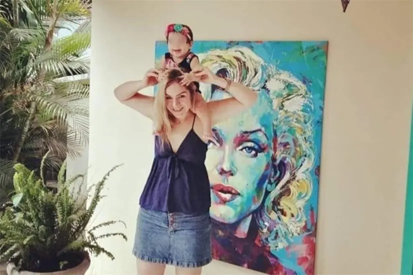 imagen recuadro Vanessa Alonso: Resiliencia, pintura y el secreto para emprender en Tamaulipas. FOTO | Facebook Vannesa Alonso