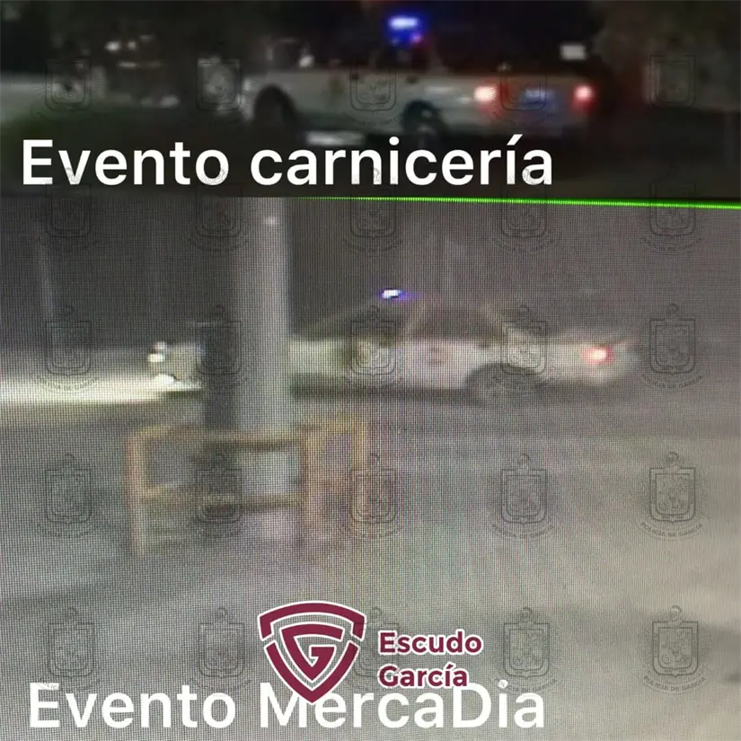 Capturas de pantalla de cámaras de seguridad Foto: Gobierno de García