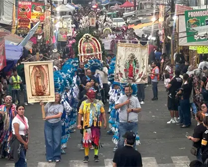 La Fe que une: Matlachines, comida tradicional y devoción en la Basílica de Guadalupe