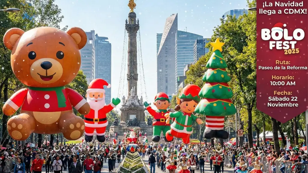 ¡La Navidad llega a CDMX! Todo sobre el Bolo Fest 2025: Ruta, horario y fecha oficial